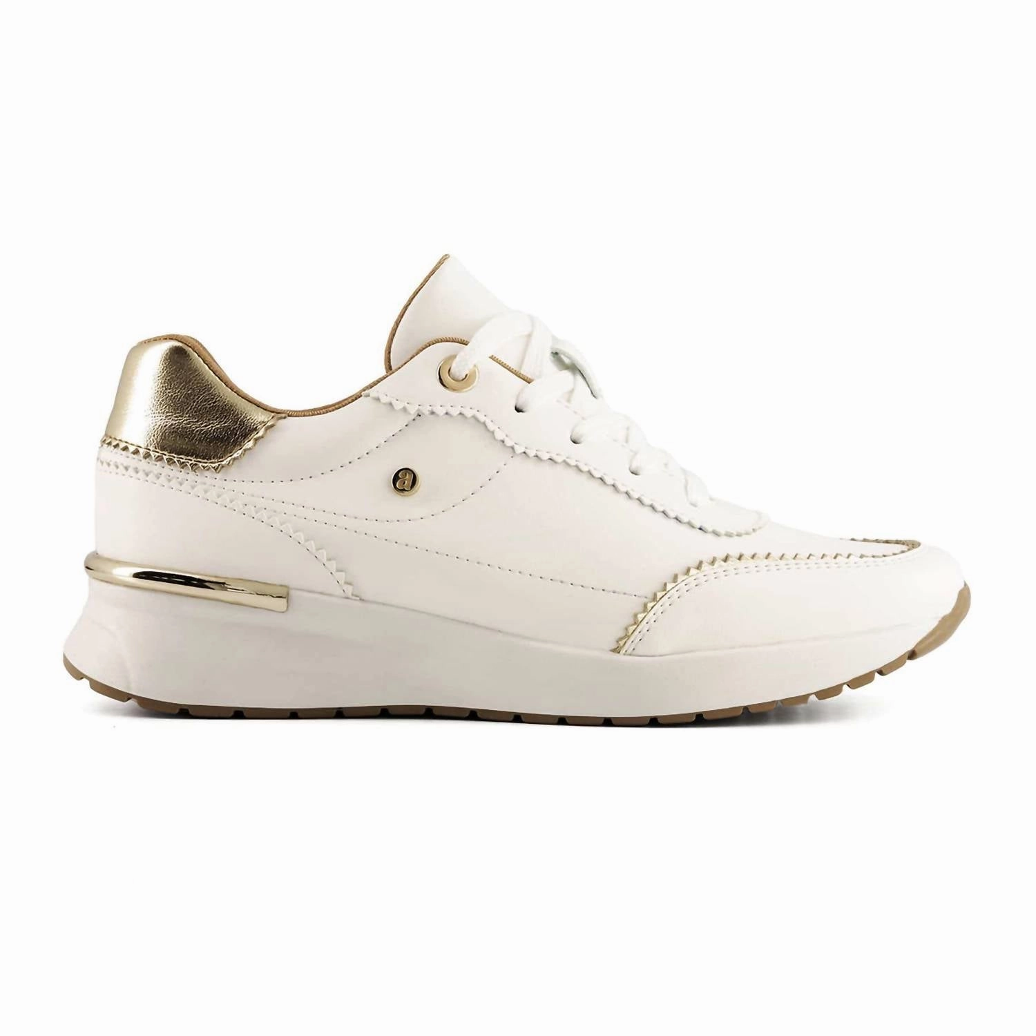 Foot Motion Casual Touch Women's Casual Sneakers 65221 In White
