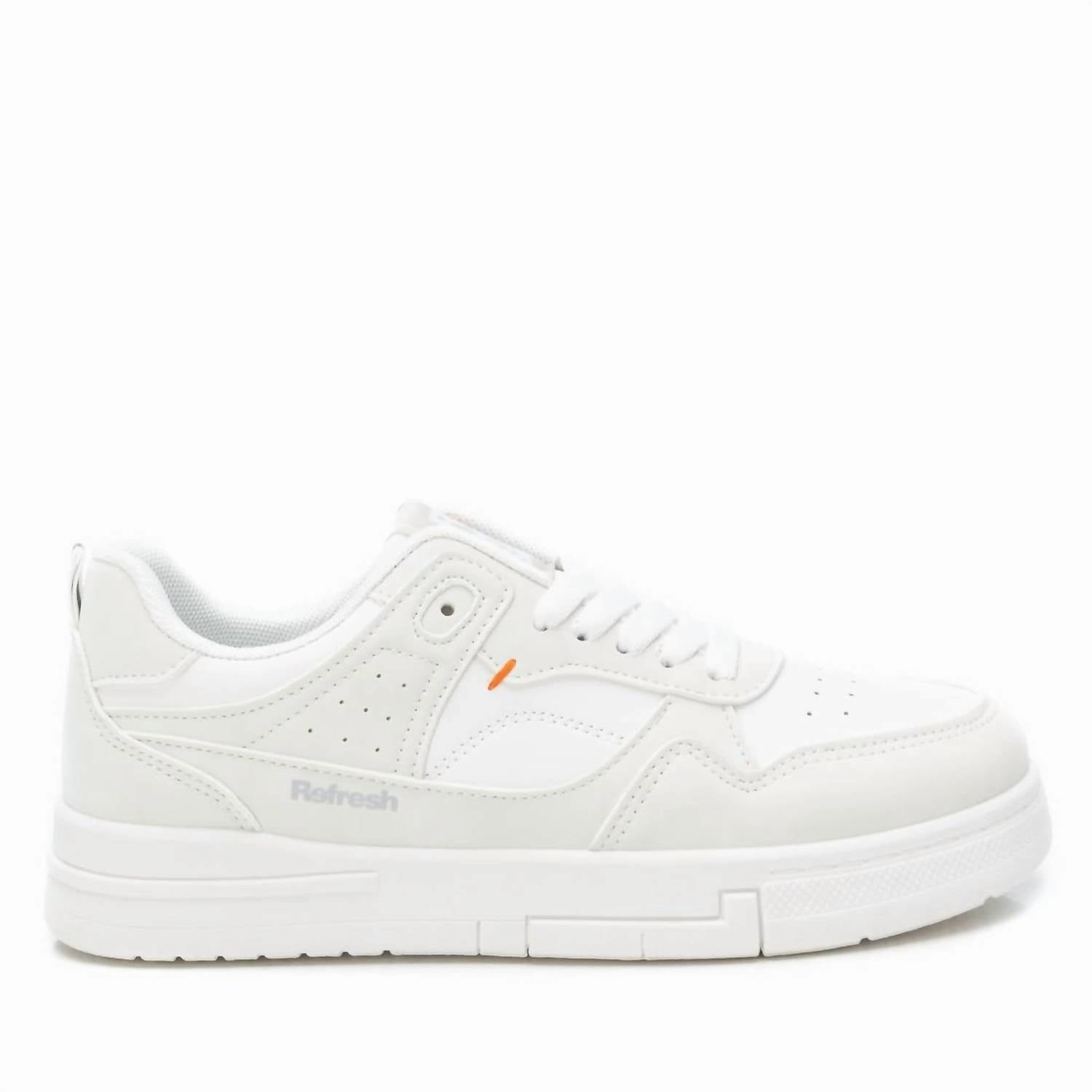 Women's Casual Sneakers In White Durable Support