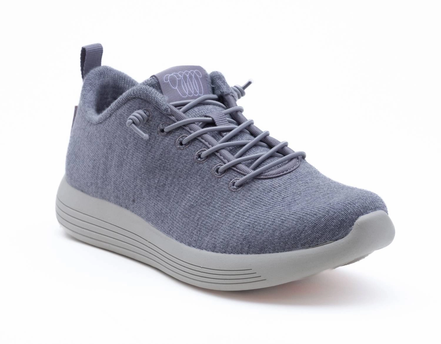 Multi-Terrain Women's Cheviot Sneaker In Grey Merino Wool