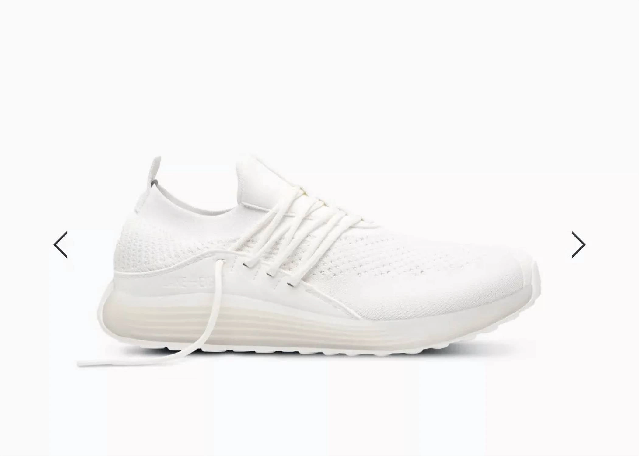 Women's Cloud Trainer Workout Shoes In White Breathable piece Walking