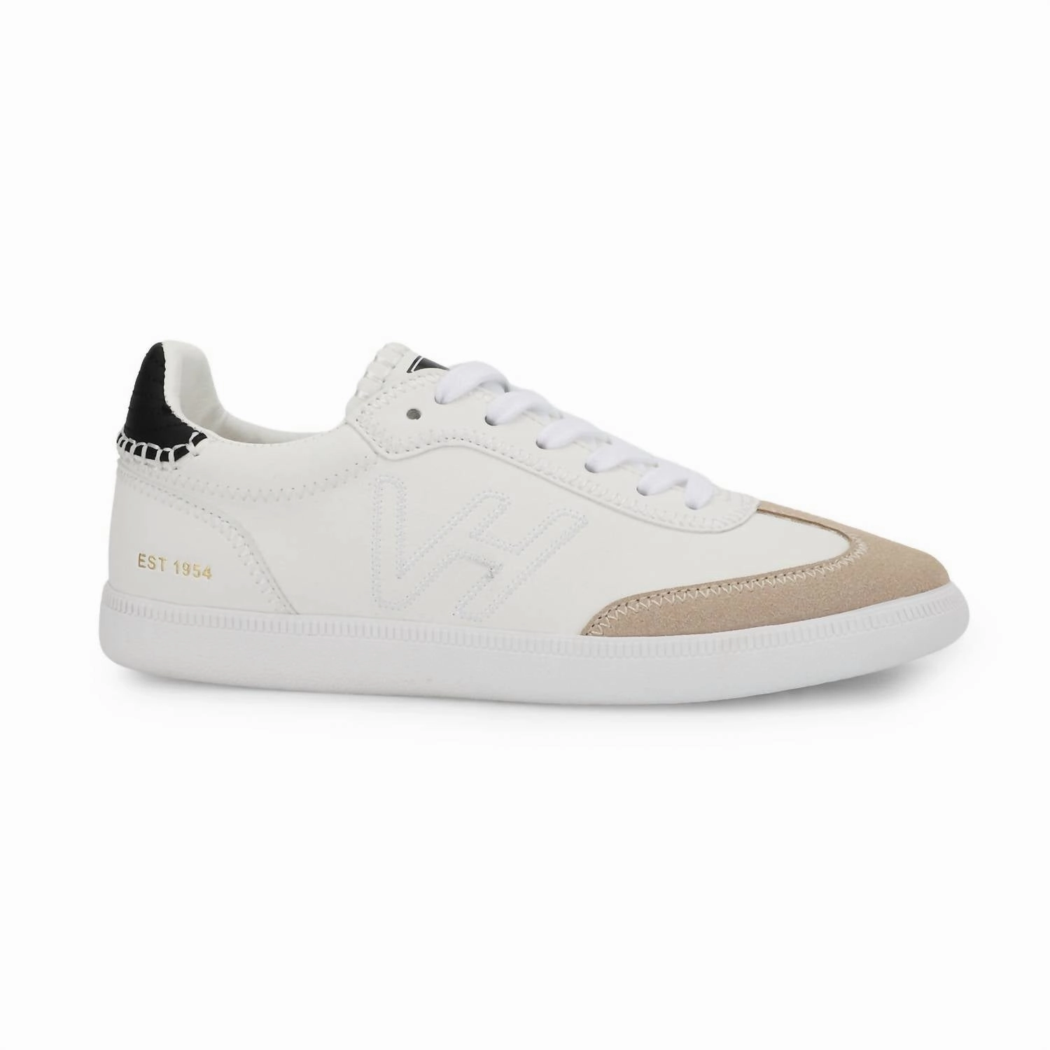 Women's Crisp Sneakers In Grey/black/white Adjustable Curved Heel Counter