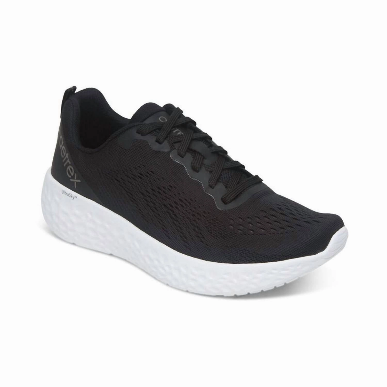 Breathable knit Women's Danika Sneaker In Black