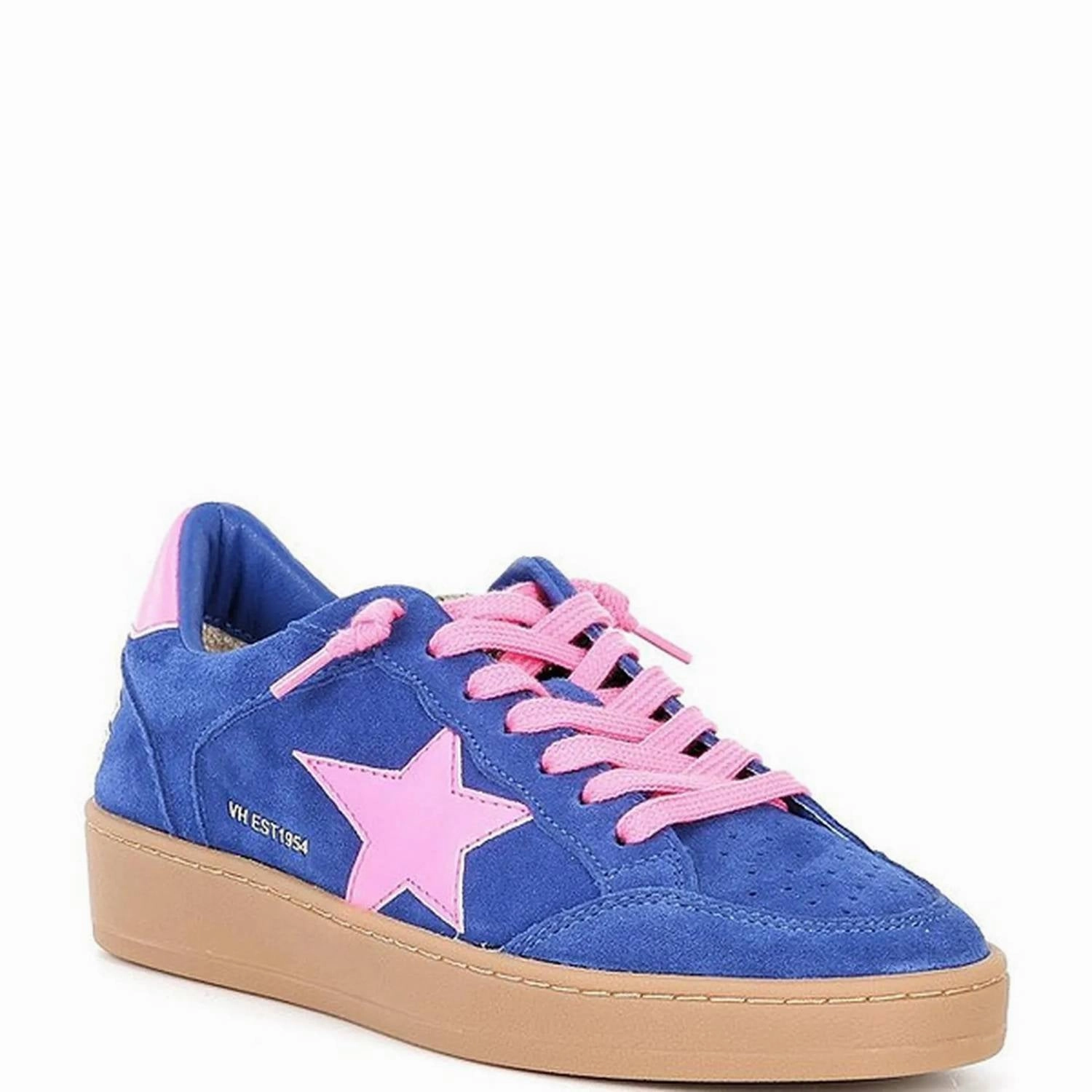 Women's Denisse 45 Sneakers In Electric Blue/pink Pop Ventilation Ports Design