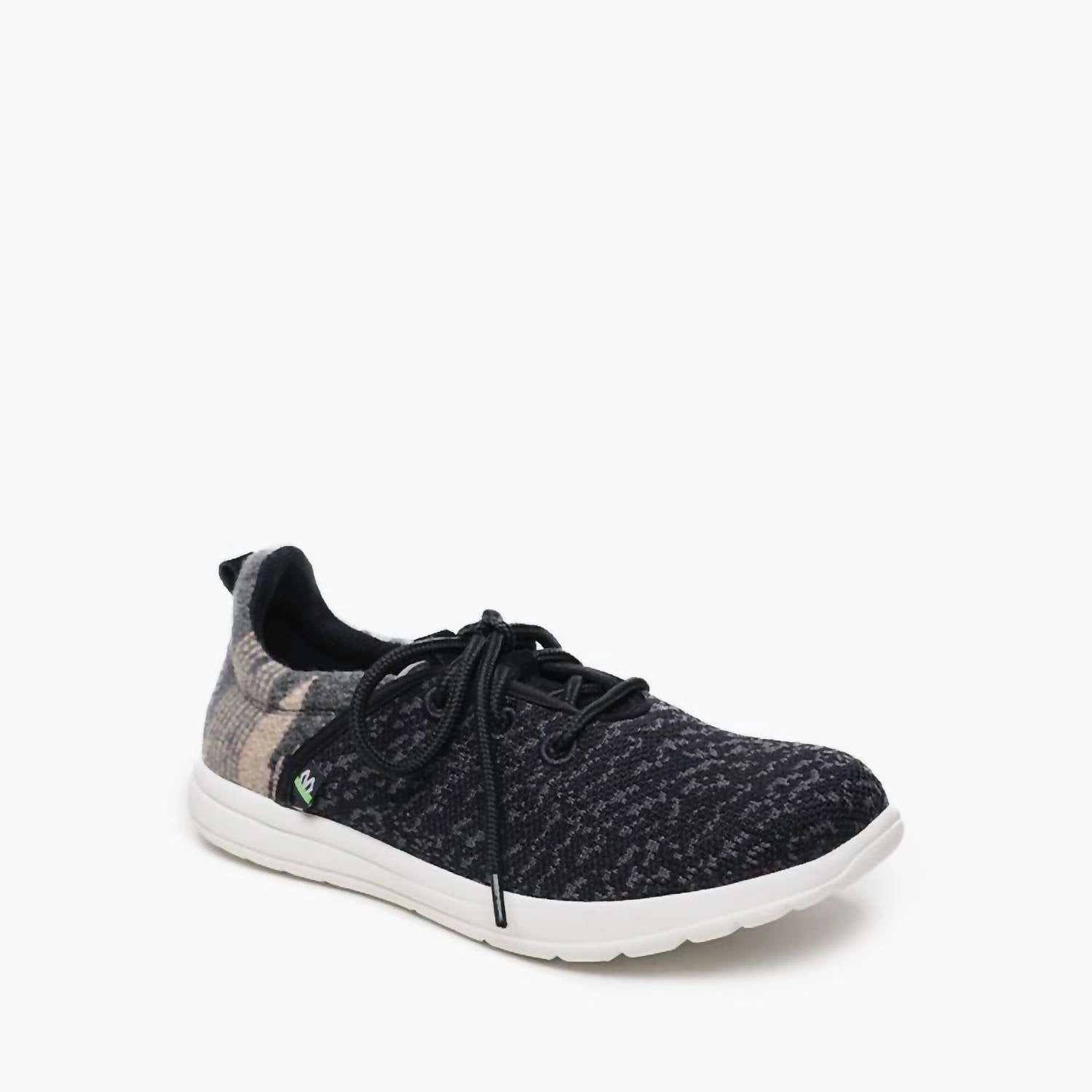 Anti Static Lining Perfect Fit Women's Eco Anew Sneaker In Black-Multi