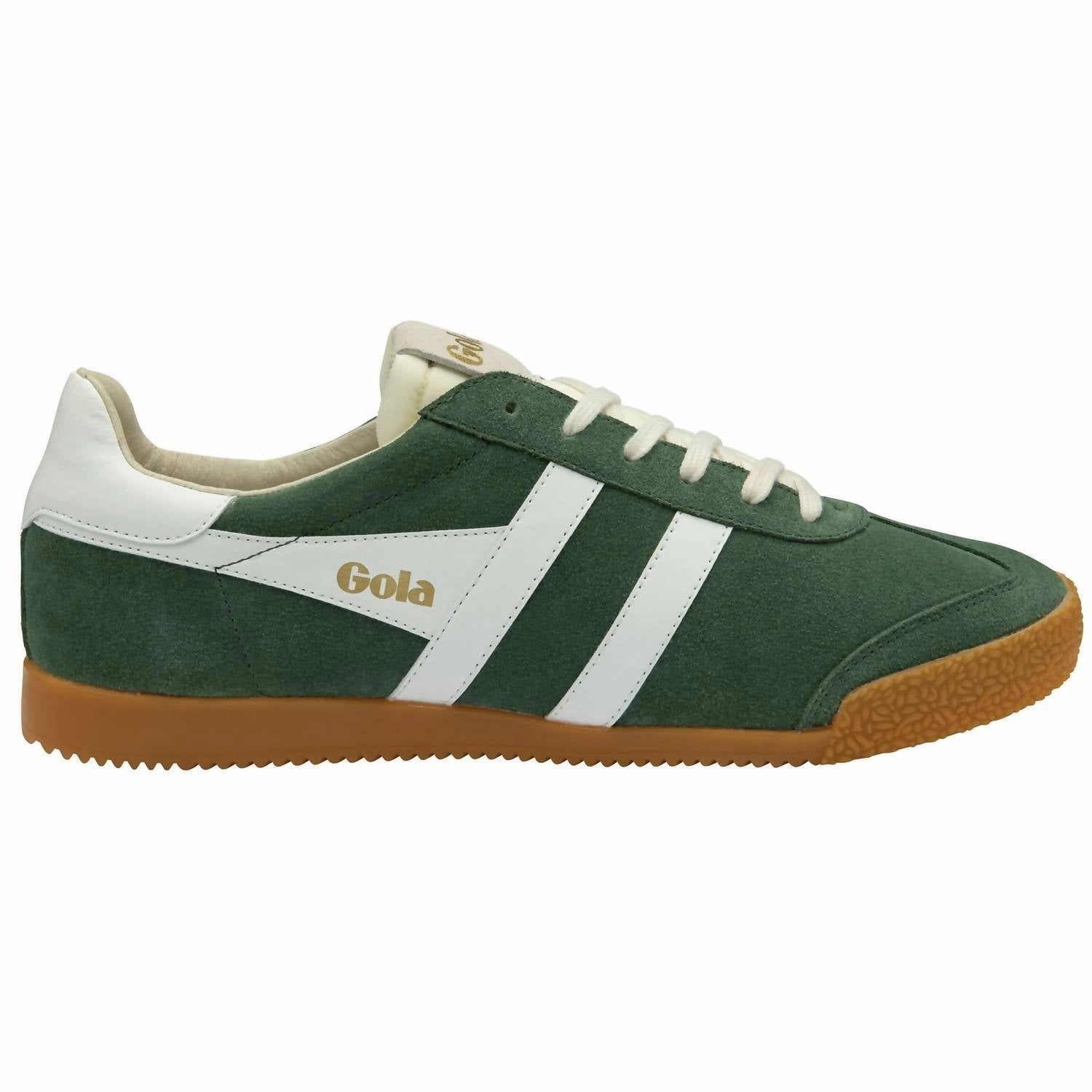 Eco Use Women's Elan Trainer Sneakers In Evergreen/white
