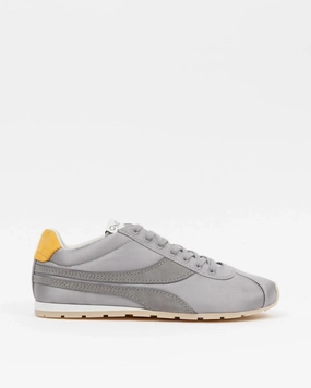 Minimalist Lacing Hiking Shoes Women's Essex Sneaker In Silver Grey