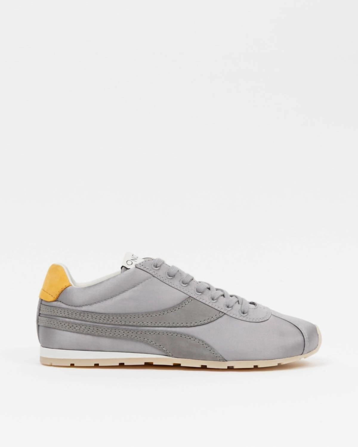 Minimalist Lacing Hiking Shoes Women's Essex Sneaker In Silver Grey
