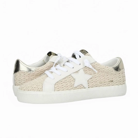 Women's Flair Sneaker In Beige PaddedCollar