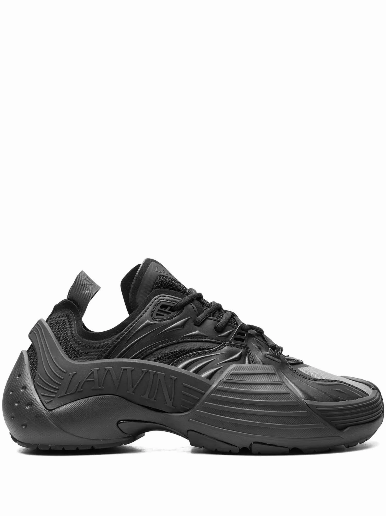 Woven Upper Technology Women's Flash X Mesh Low-Top Sneakers In Black