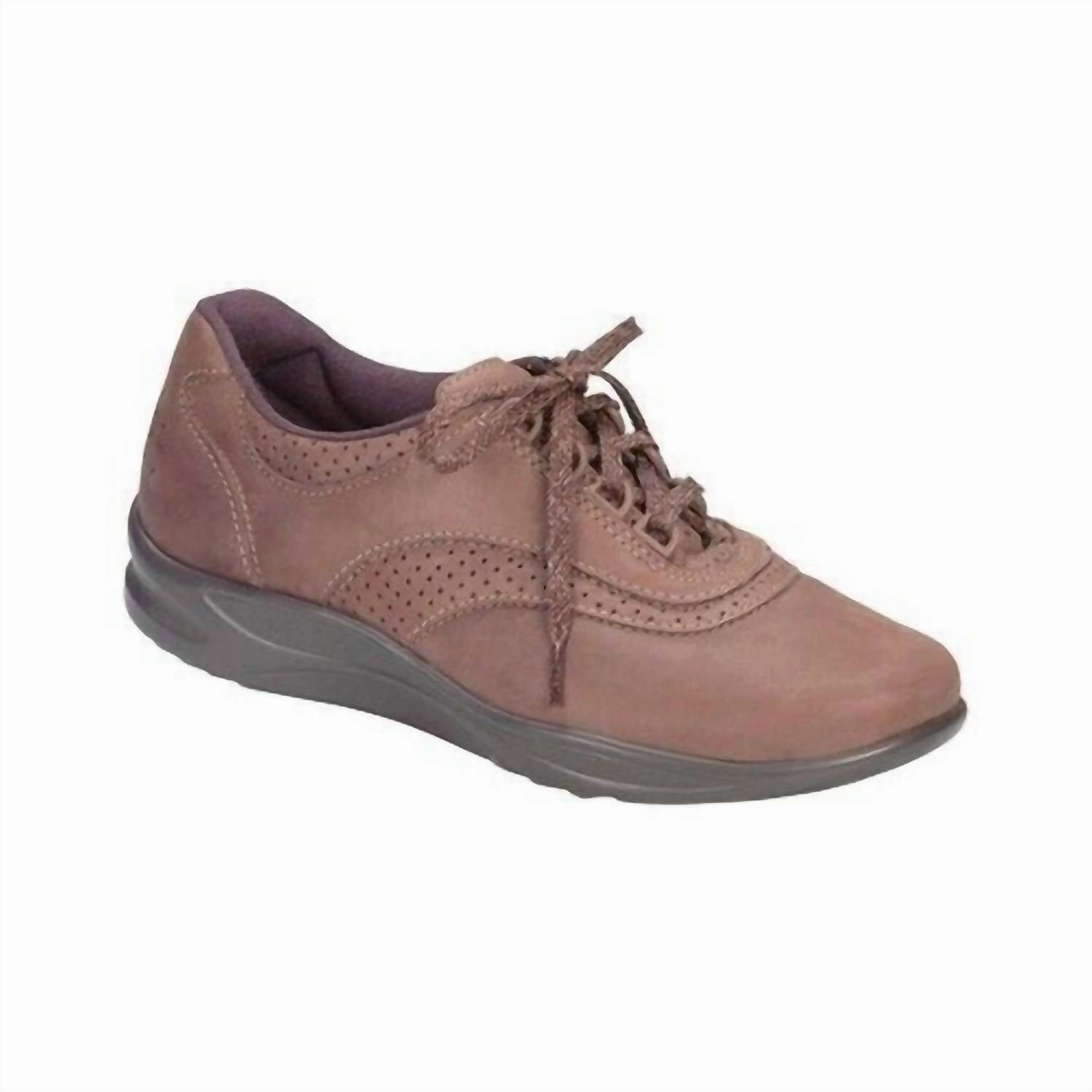 Women's Freetime Walking Shoes In Taupe Foot Shape Muscle Friendly