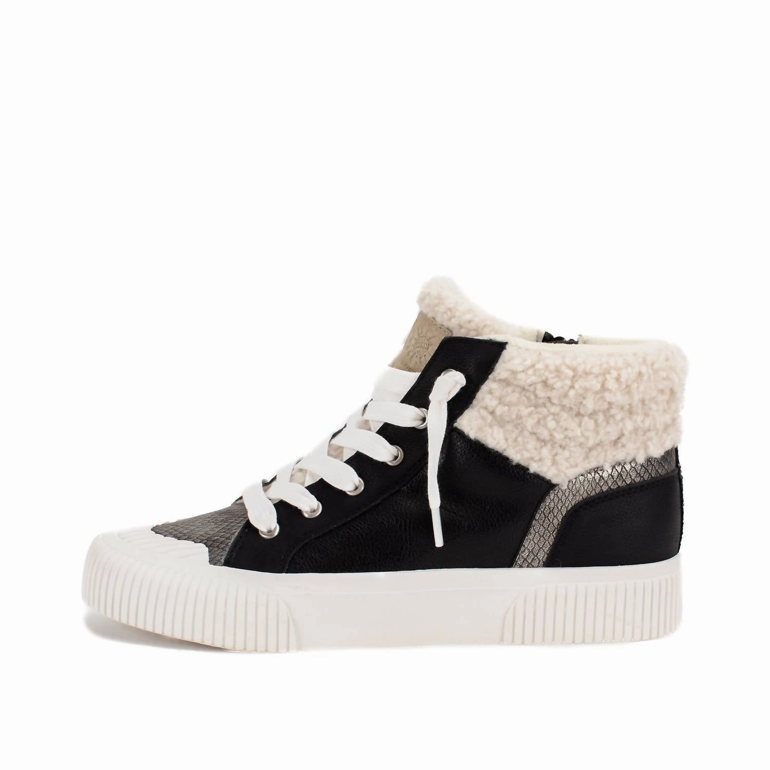 Effortless Walk Cool Touch Women's Gaston High Top Sneaker In Black