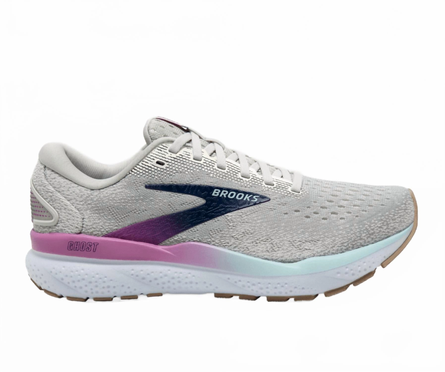 Iconic support Women's Ghost 16 Shoes In White/grey/estate Blue