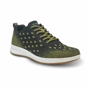 Slip Ride Women's Haiti Lace Up Sneaker - Medium Width In Khaki