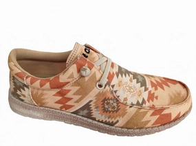 Women's Hang Loose Casual Shoe In Tan Cool Feet