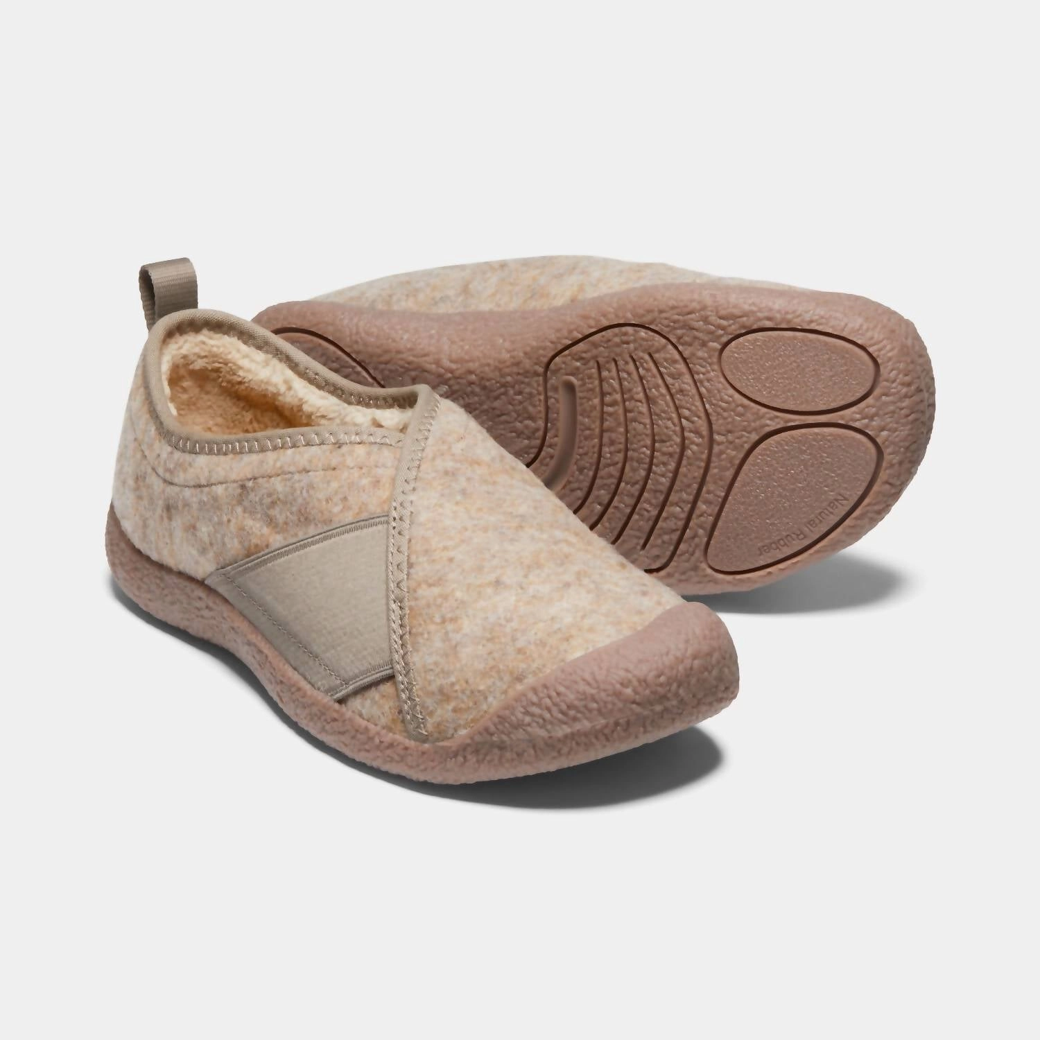 Women's Howser Camp Wrap In Taupe Felt Non Slip Outsole Rockered Outsole Design