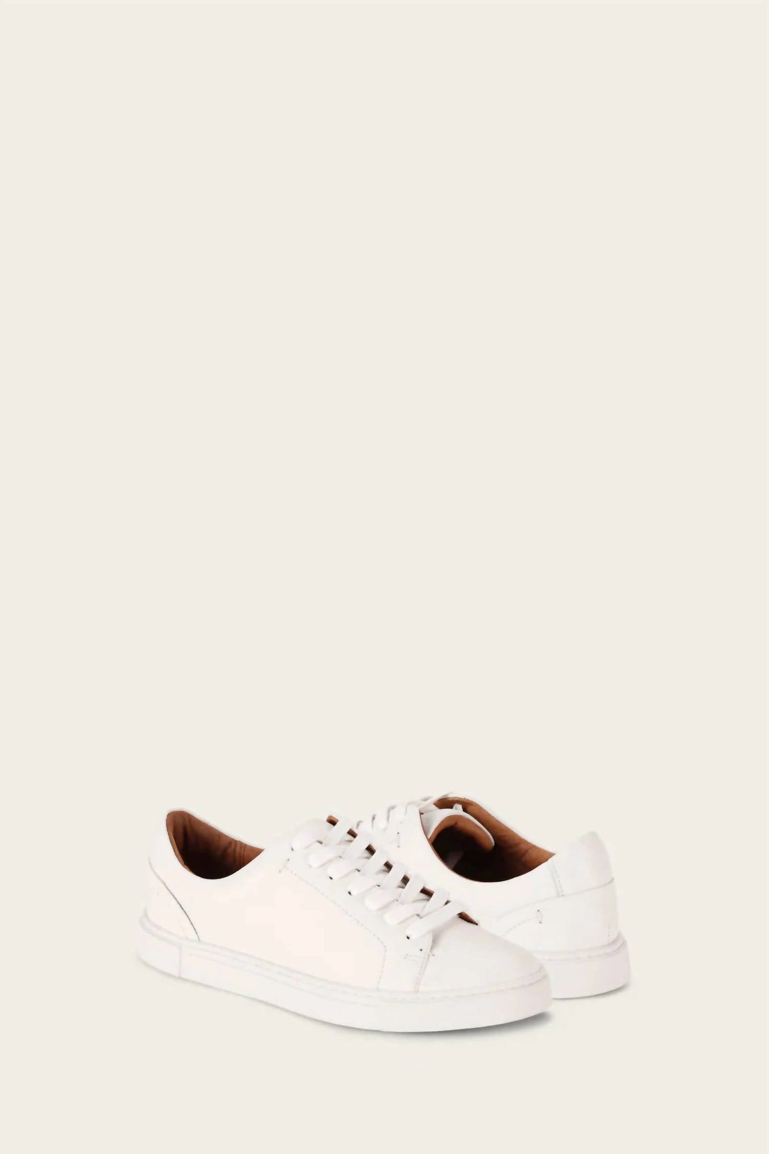Women??S Ivy Low Lace Sneakers In White Travel Wear Responsive Gear