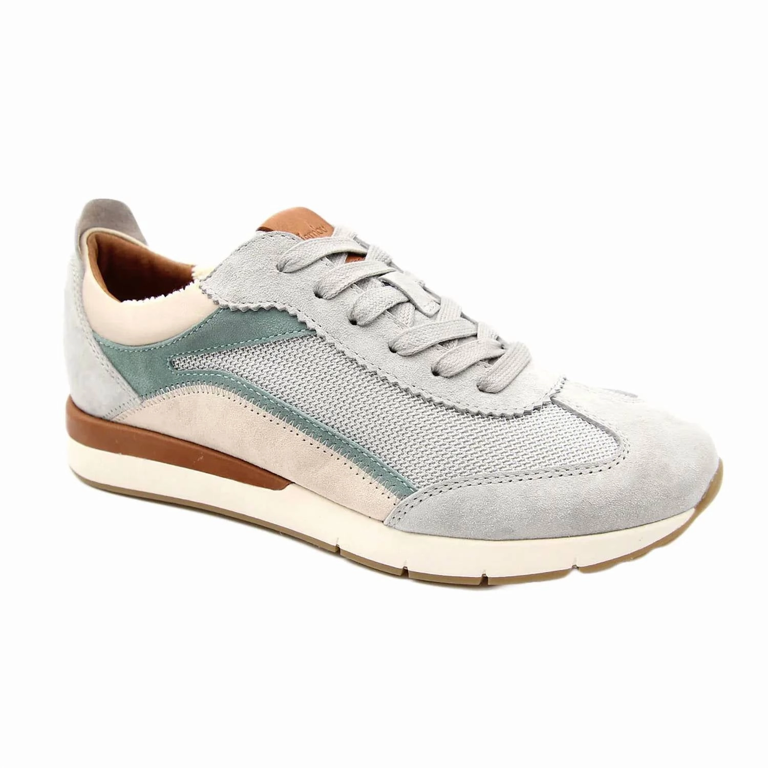 Women's Jamie Mesh Sneakers - Medium In Grey Arch support Textured Outsole