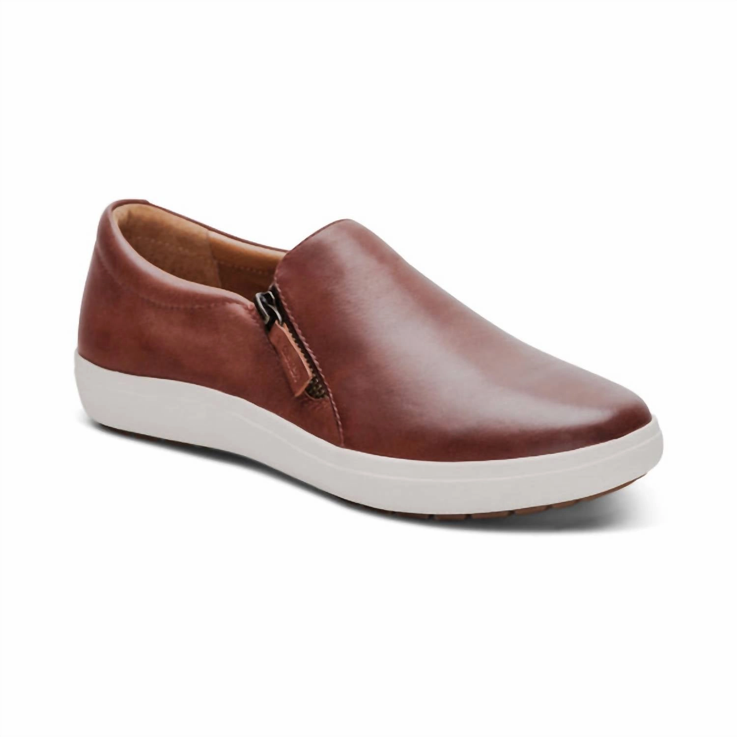 Fresh Lining Breathable Tongue Women's Jenna Slip On Shoes In Brown