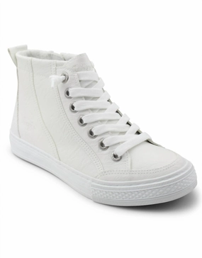 Women's Klaire High Top Sneaker In White Indoor Wear