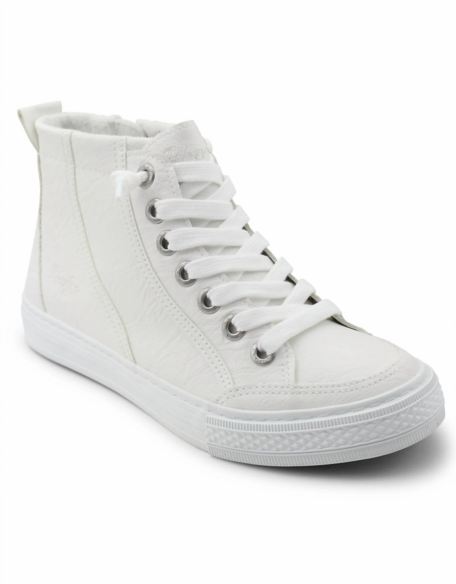 Slip Form Ventilation Women's Klaire High Top Sneaker In White