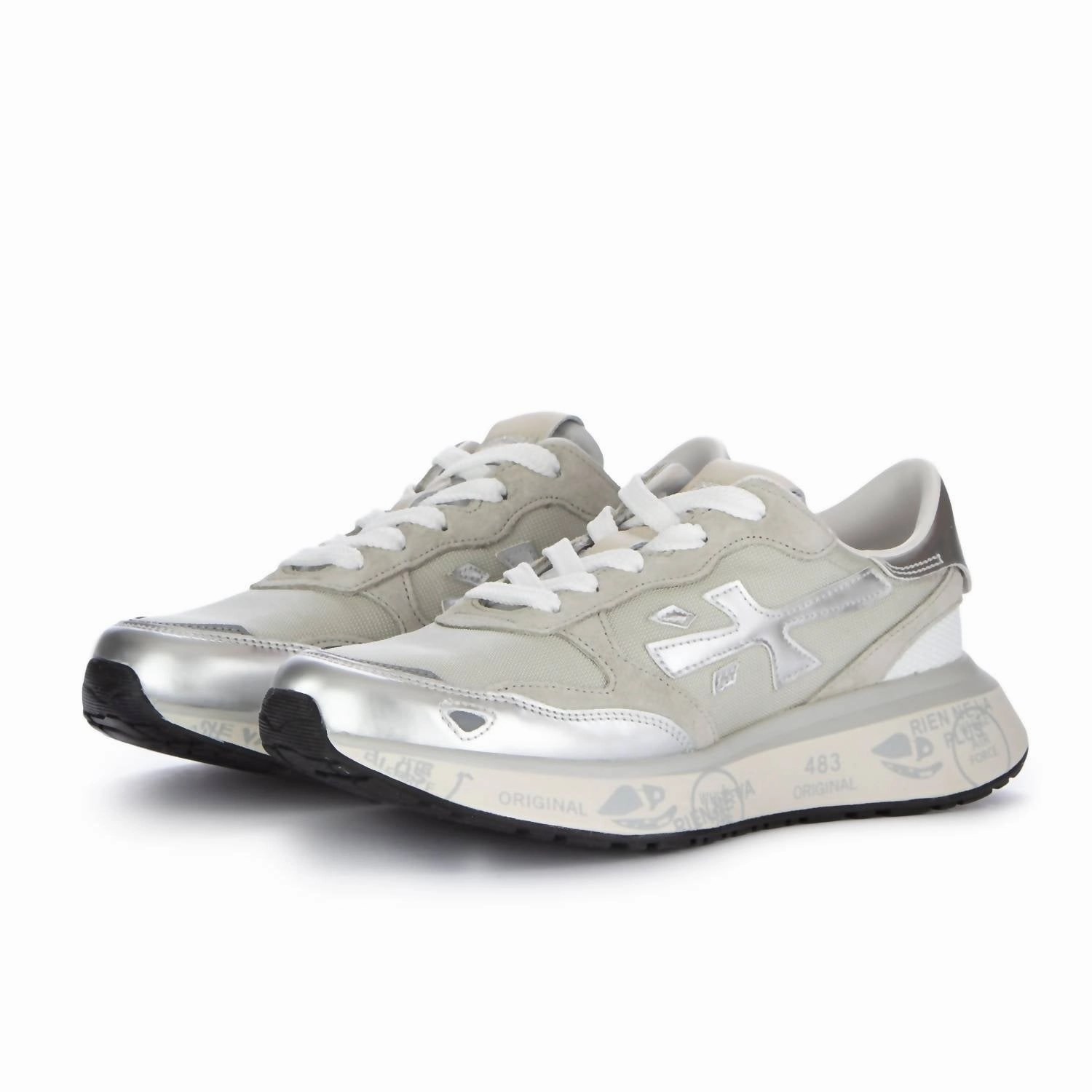 Casual Fit Women's Lauryn Sneaker In Silver