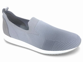 Women's Leena Ii Athleisure Slip-On In Grey Weather Resistant Coating