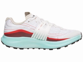 Women's Lightspeed Running Sneakers In White/aqua/red Long Hours