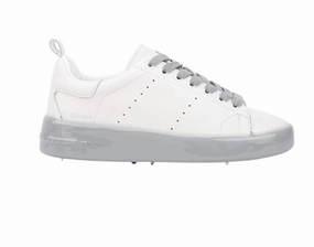 Women's Liquid 2 Sneaker In White/grey Full-Support Flexible Torsion Bar