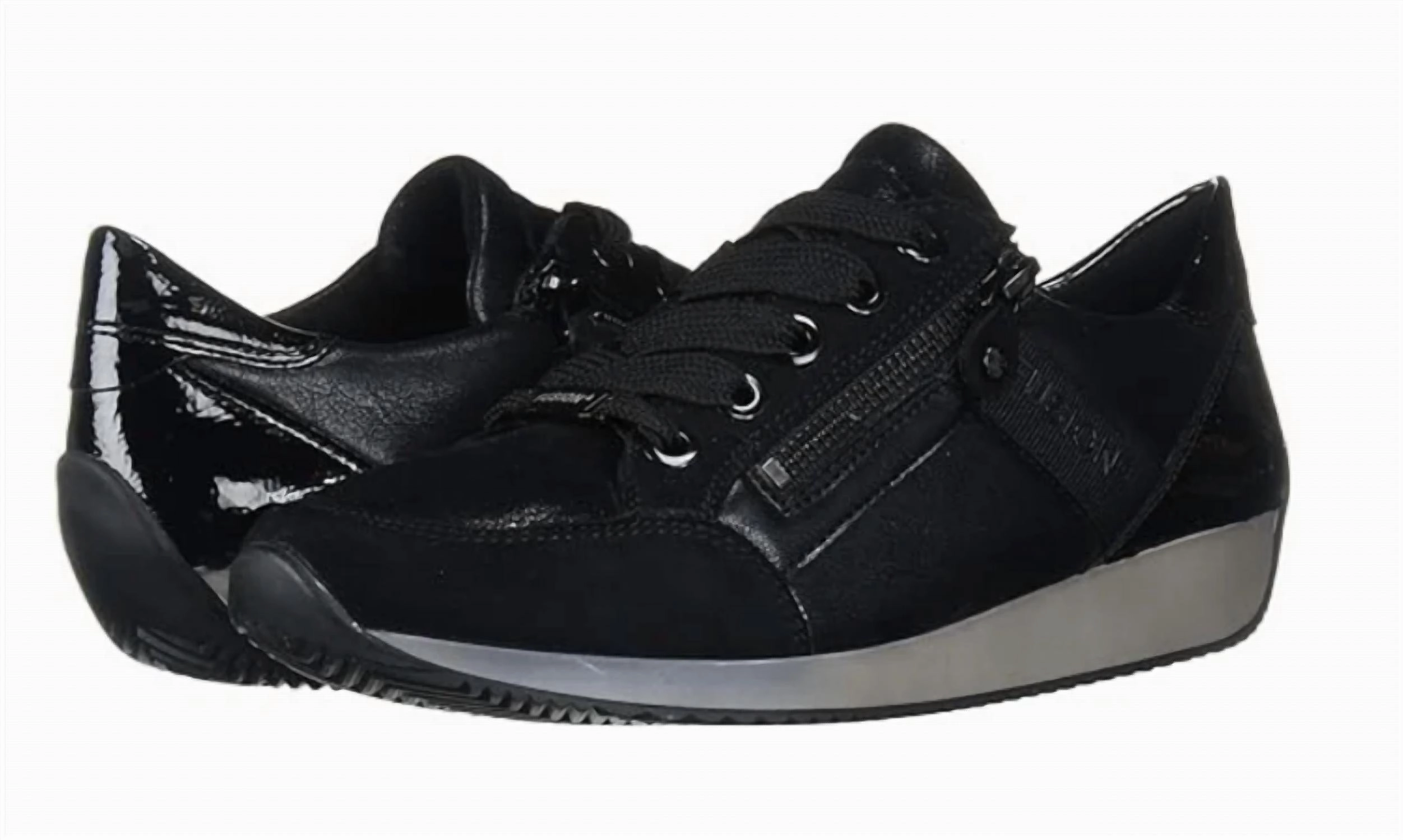 Women's Lola Combo Sneaker In Black Tight Fit