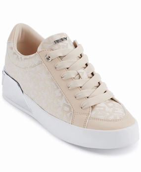 Elastic Gusset Tongue Women's Maben Lace-Up Sneaker