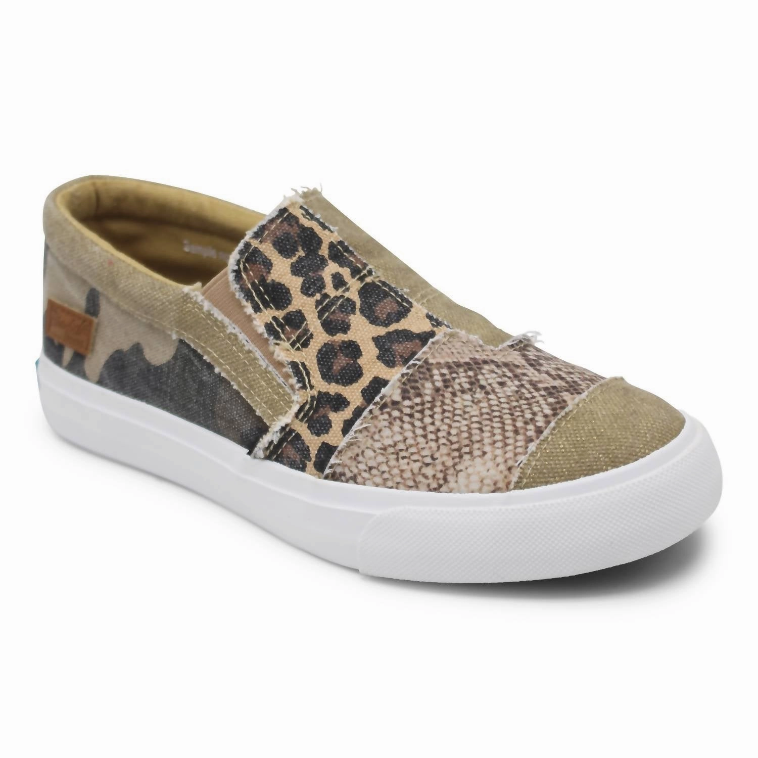 Women's Maddox Sneaker In Natural Snake Print Slip Resistant Grip Playground Ready
