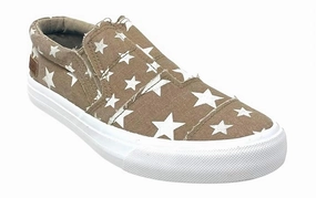 Street Utility Women's Maddox Sneakers In Cream Coffee Galaxy