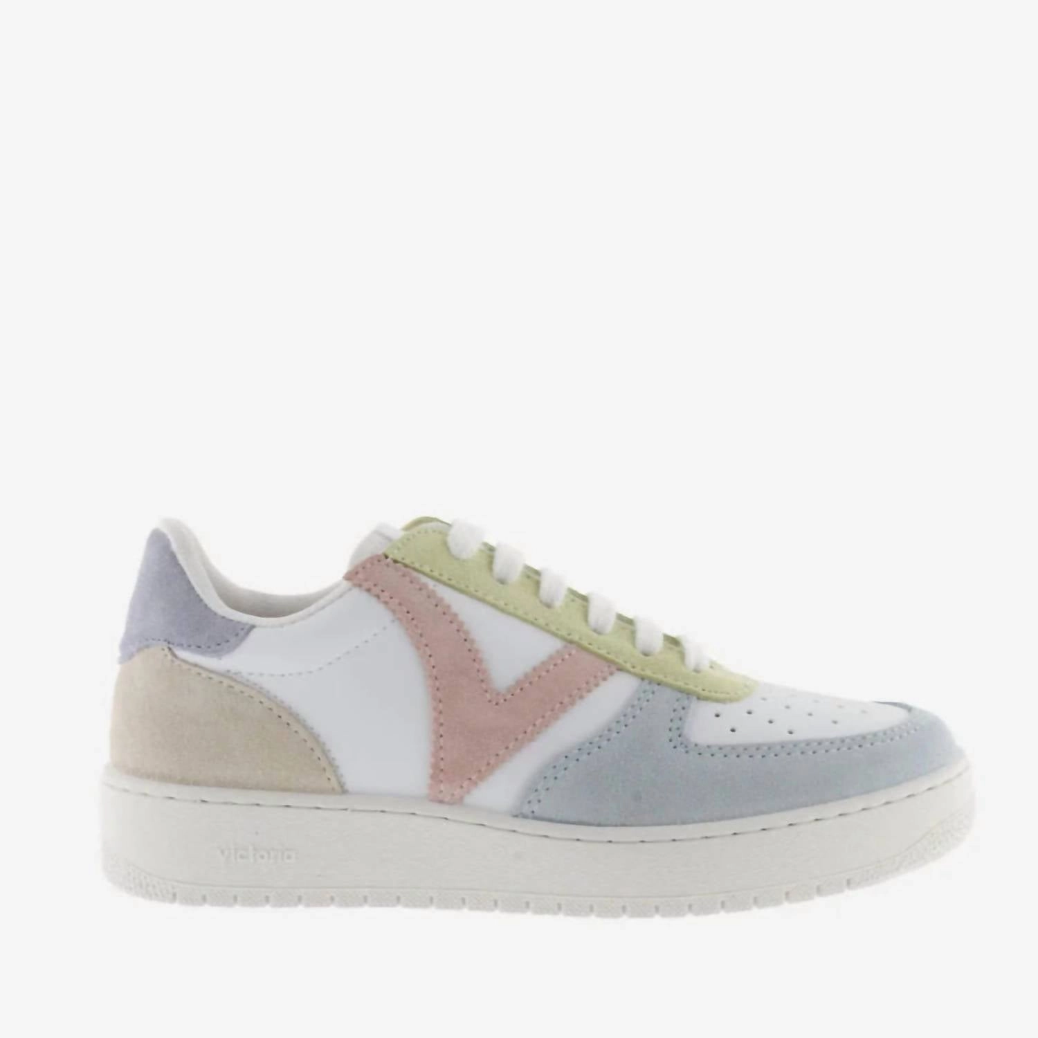 Women's Madrid Serraje Multicolor Sneaker In Celeste Recycled Material