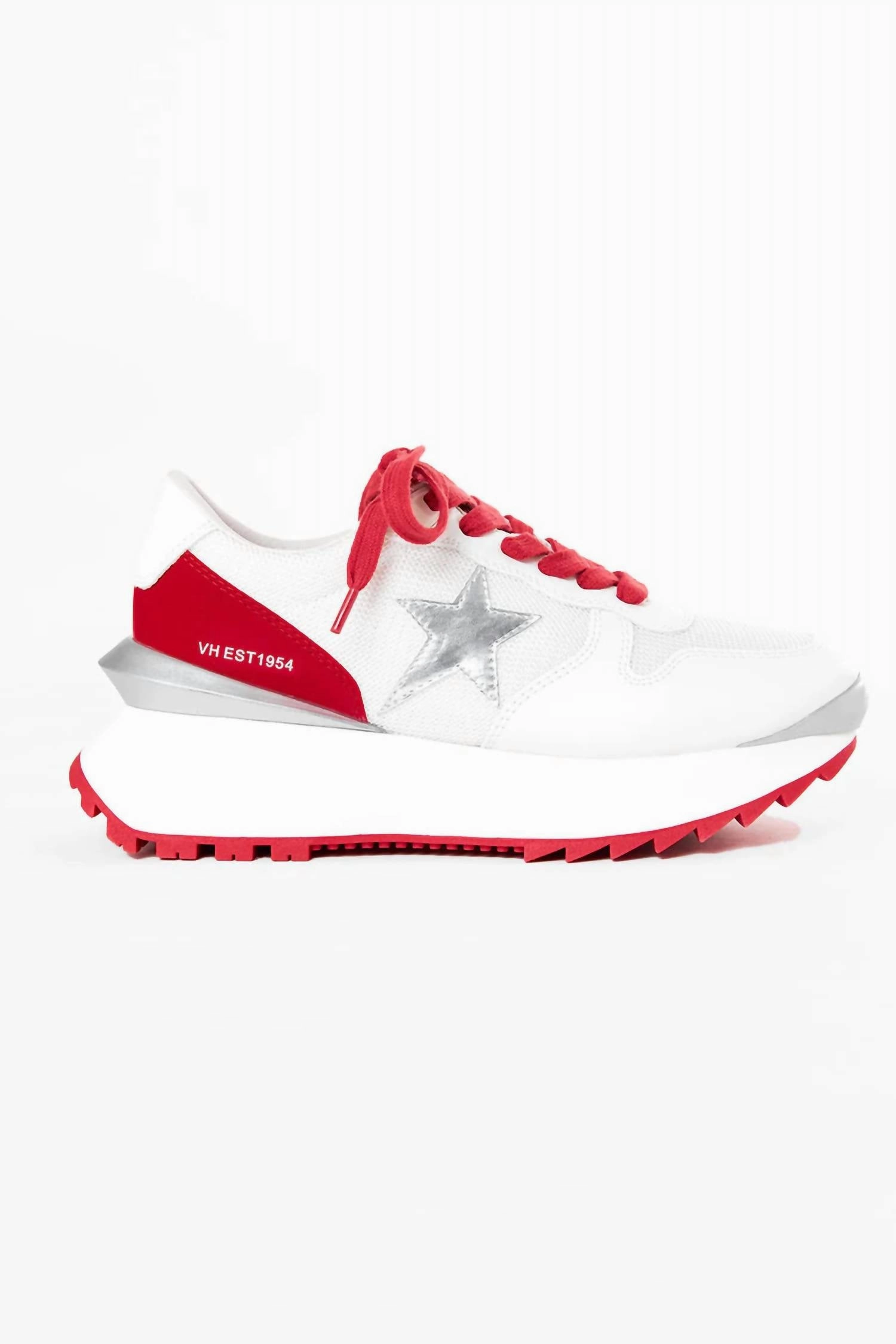 Ultra-soft feel Women's Major Platform Sneakers In Red