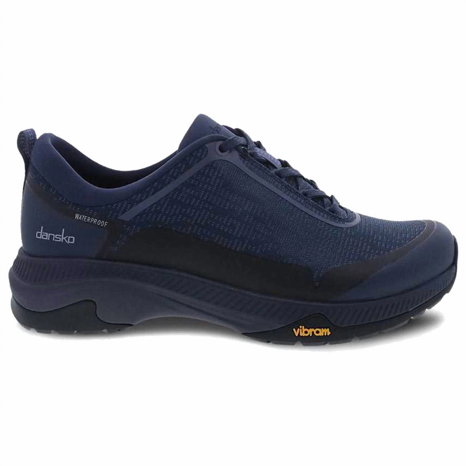 Women's Makayla Comfort Shoe In Navy Adaptive Lacing PaddedCollar