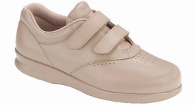 Women's Me Too Walking Shoe - Wide In Mocha Tear Resistant Textile Multi Directional Flex