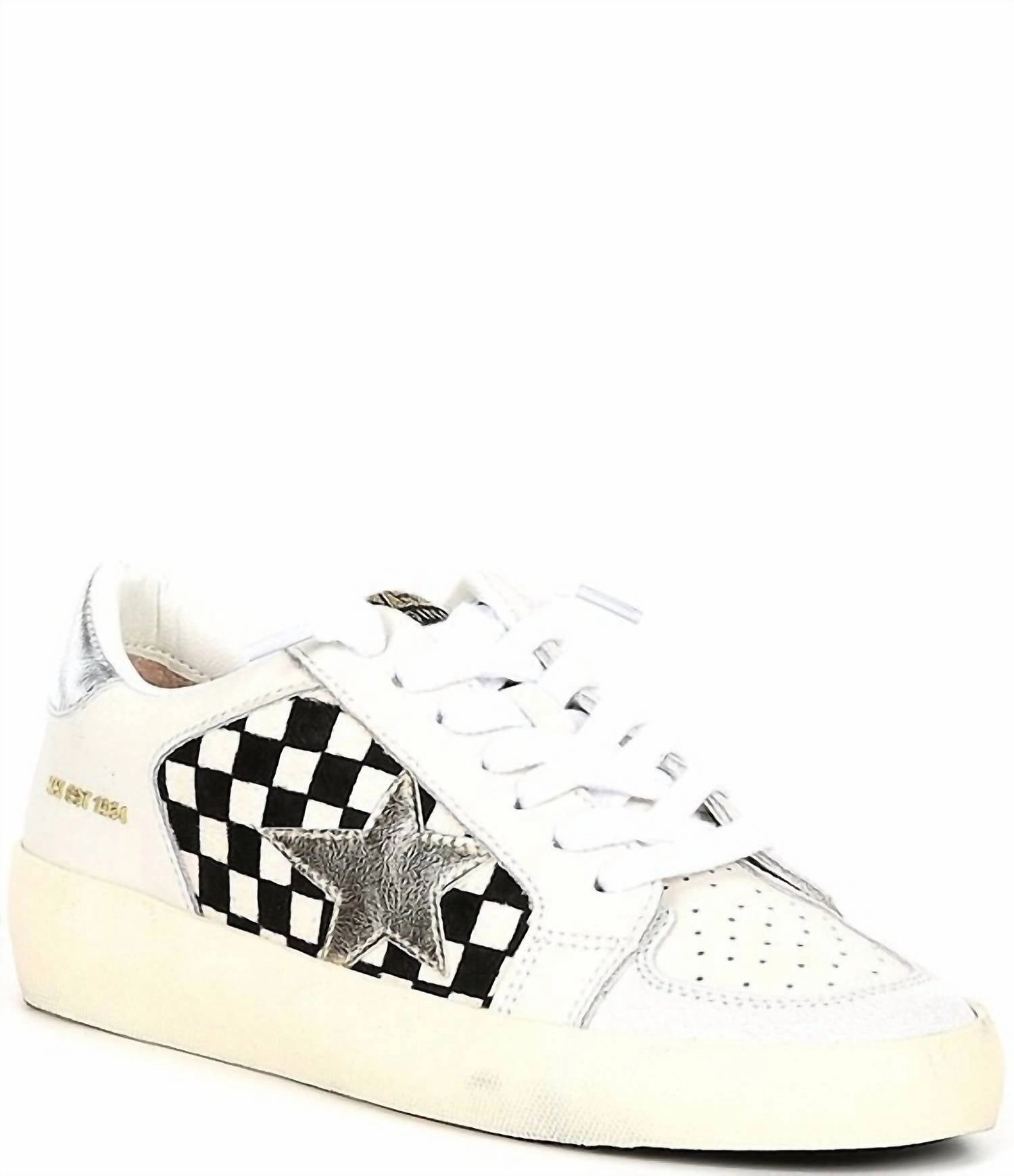 Women's Nicollette Shoes In Black/white Multi Anti Fatigue Insoles Sneaker Online Shopping