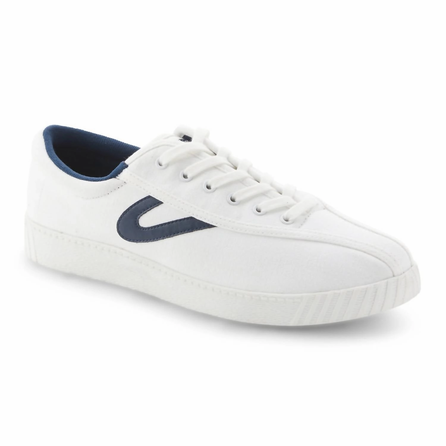 Sneaker Culture Customizable Women's Nylite Plus Canvas In White Navy