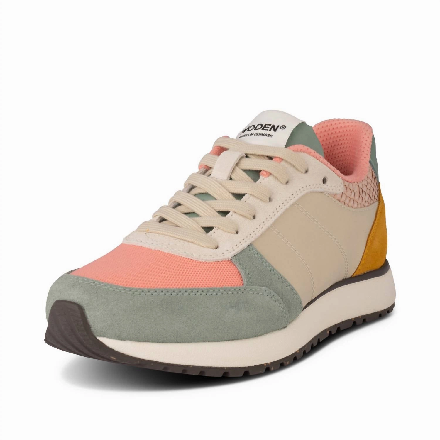 Women's Onja Sneaker In Pink Sand Multi Premium Sole All-day arch