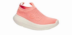 Women's Oomy Zen Shoe In Coral Secure Grip Street Motion