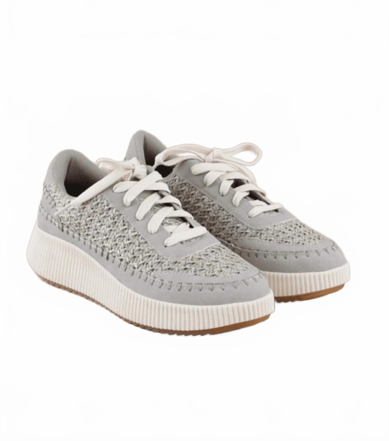 Women's Parma Low Top Sneakers In Grey Waterproof Design Cushioned Design