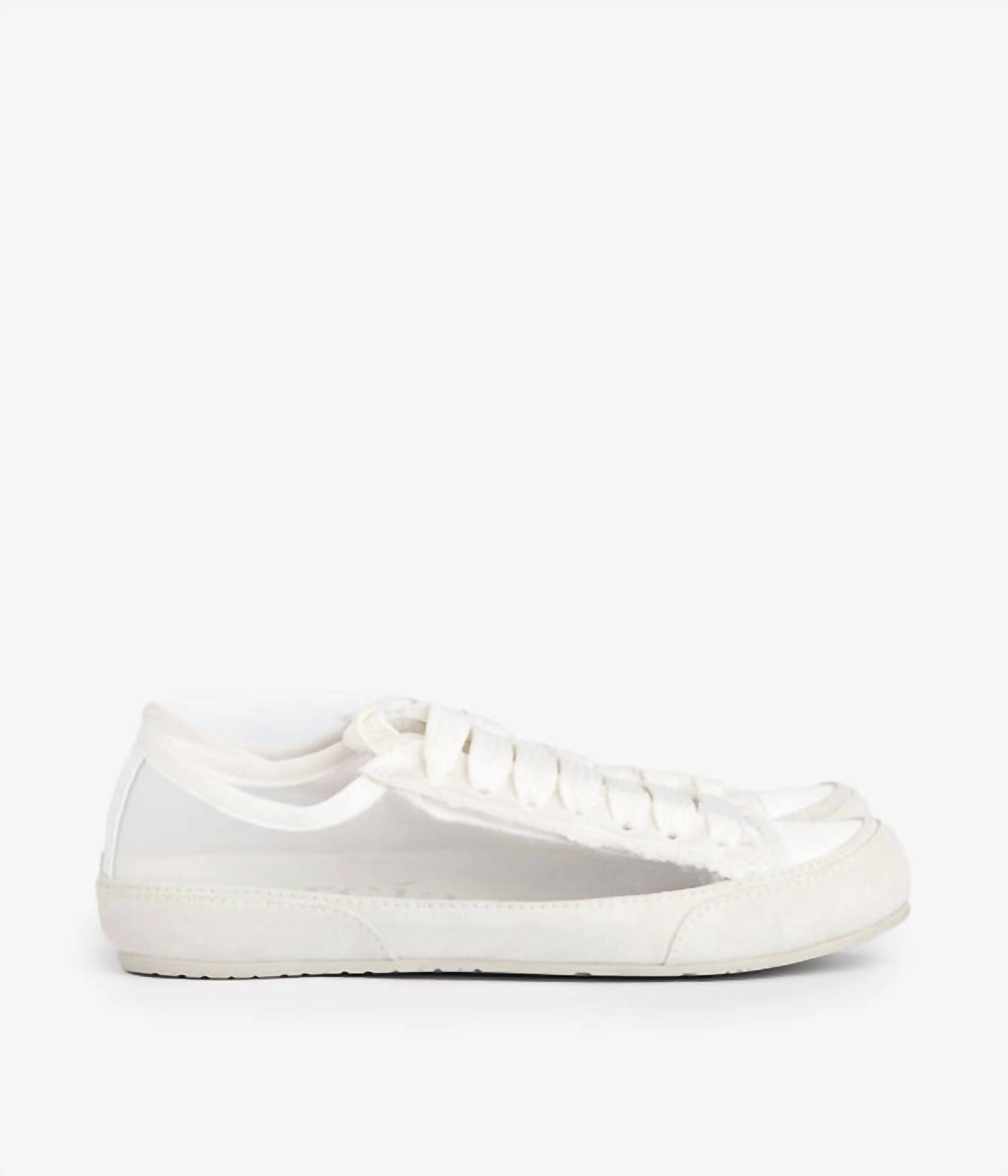 Women's Parson Sneaker In Meringue Street Flex