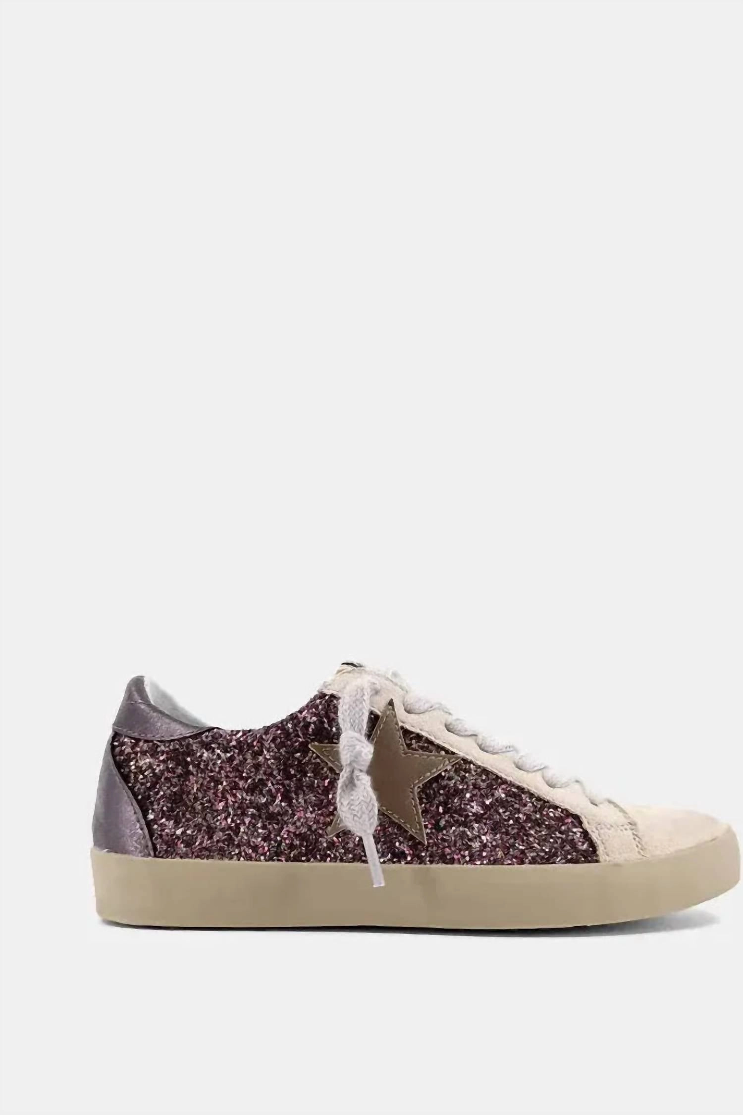 Retro-inspired Fresh stability Women's Paula Sneakers In Multi Sparkle