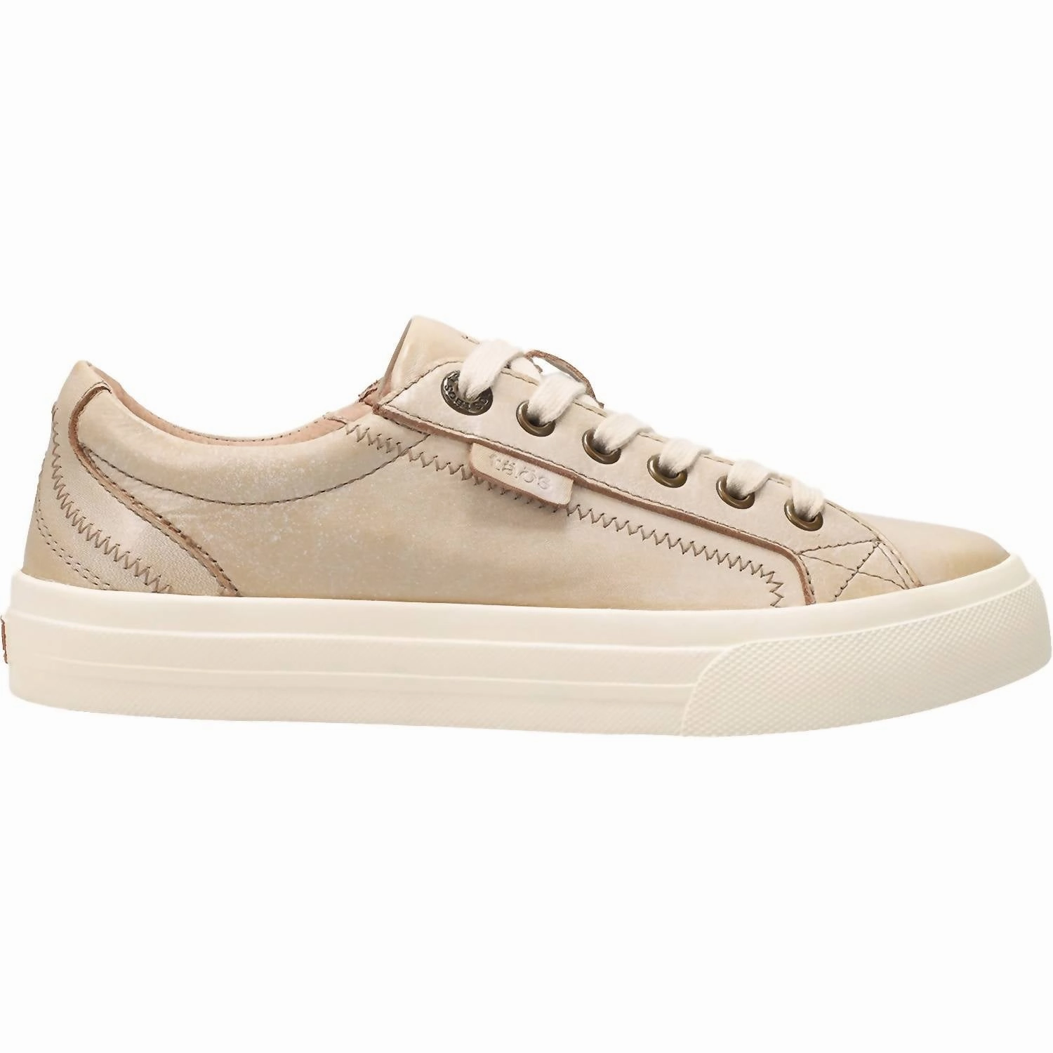 Static Dissipative Women's Plim Soul Lux Leather Sneaker In Oyster