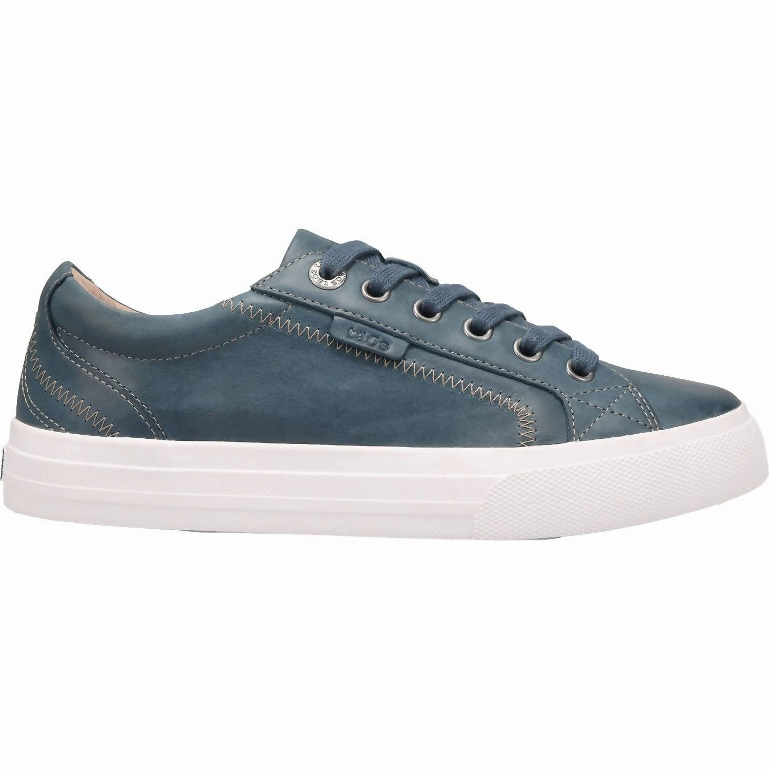 Everyday Flex Women's Plim Soul Lux Leather Sneaker In Petrol Blue