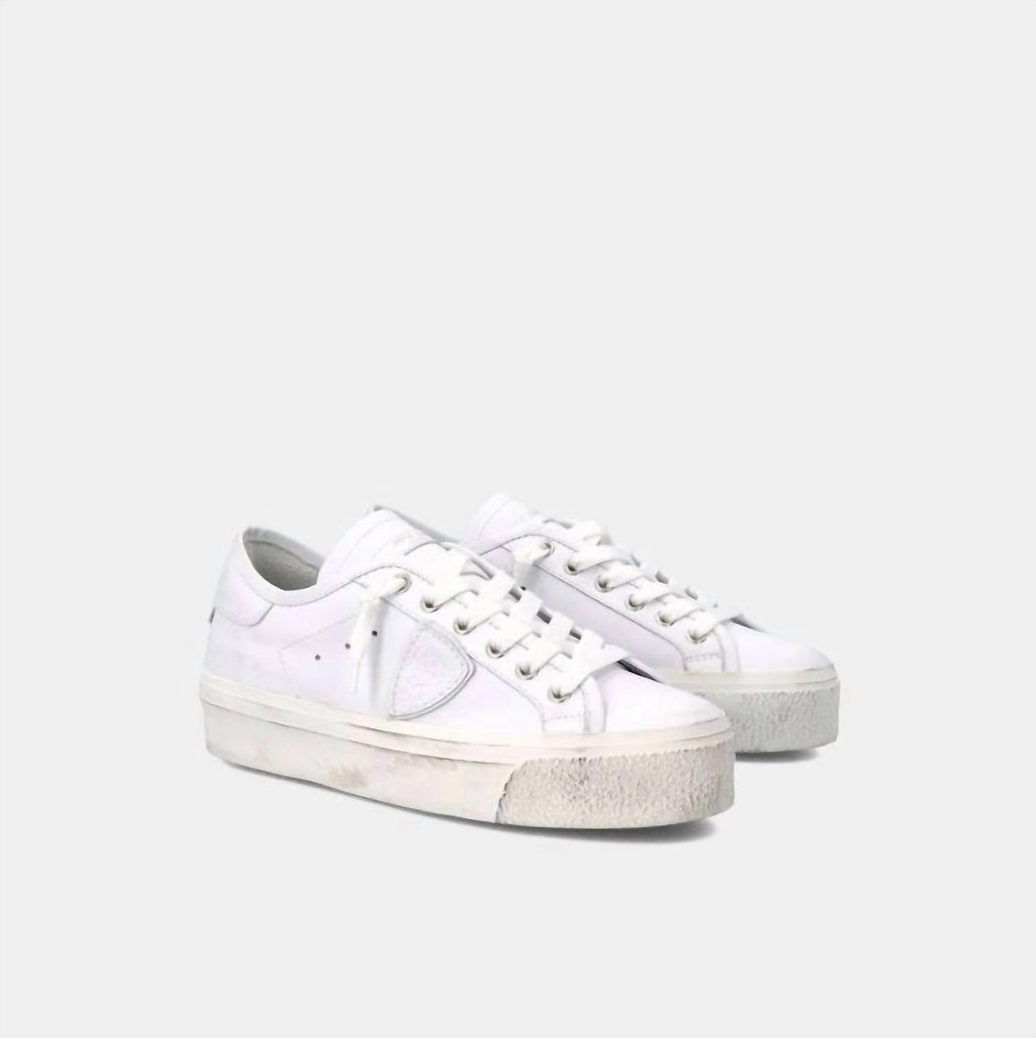 Flexible Women's Prsx Haute Low Sneakers In White