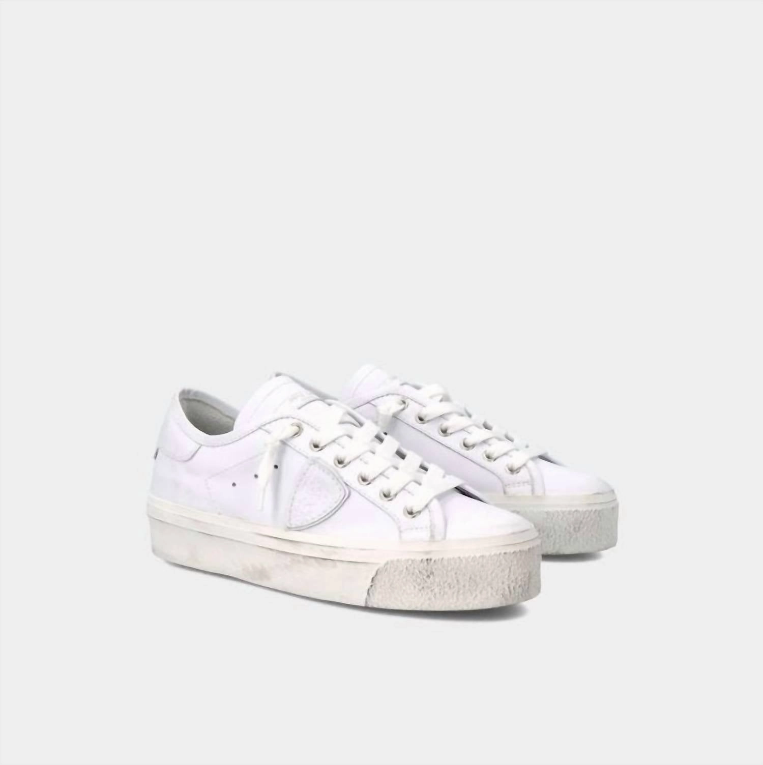 Women's Prsx Haute Low Sneakers In White day use Casual Look