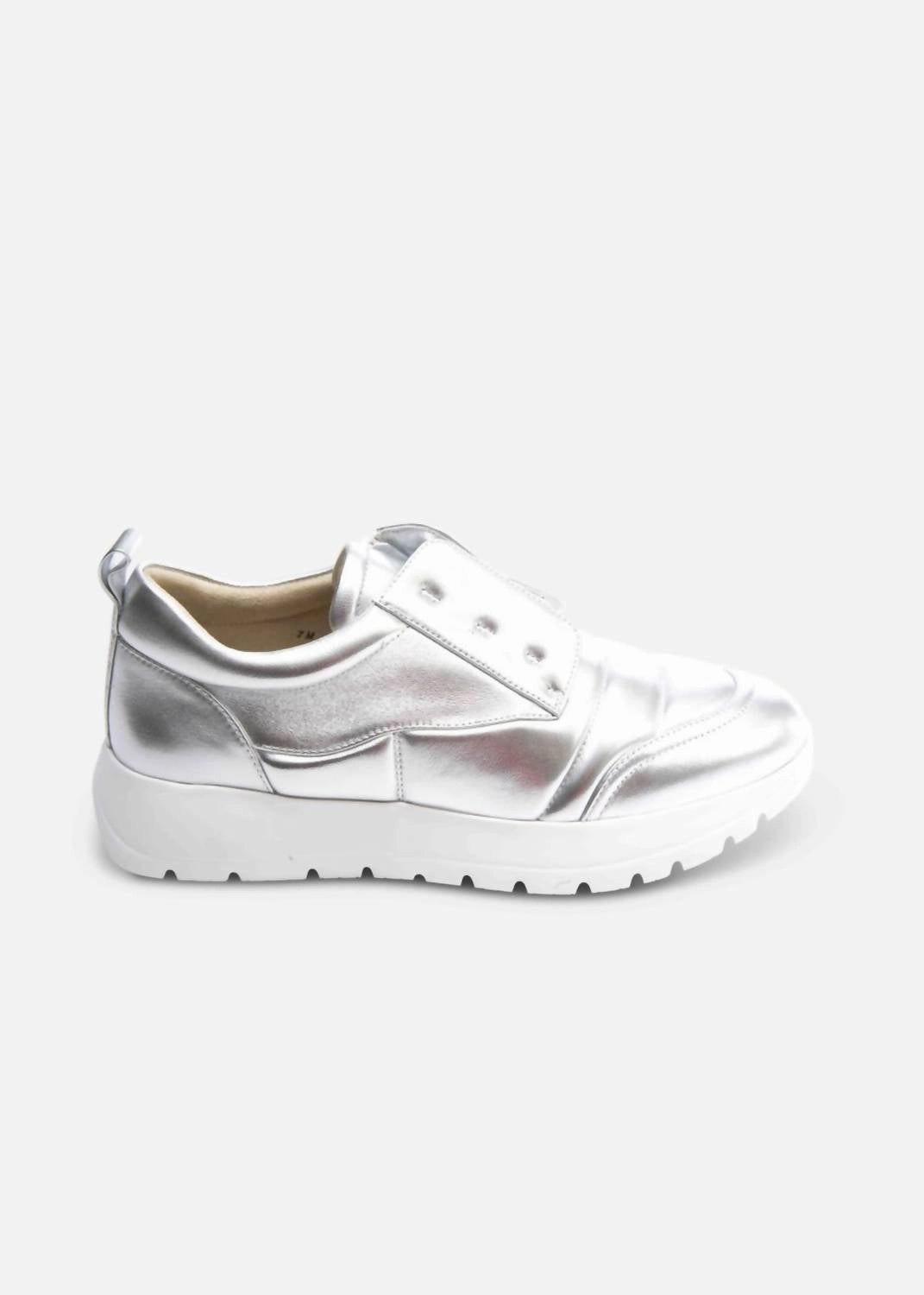 Impact Cushion Women's Qual Platform Sneaker In Silver