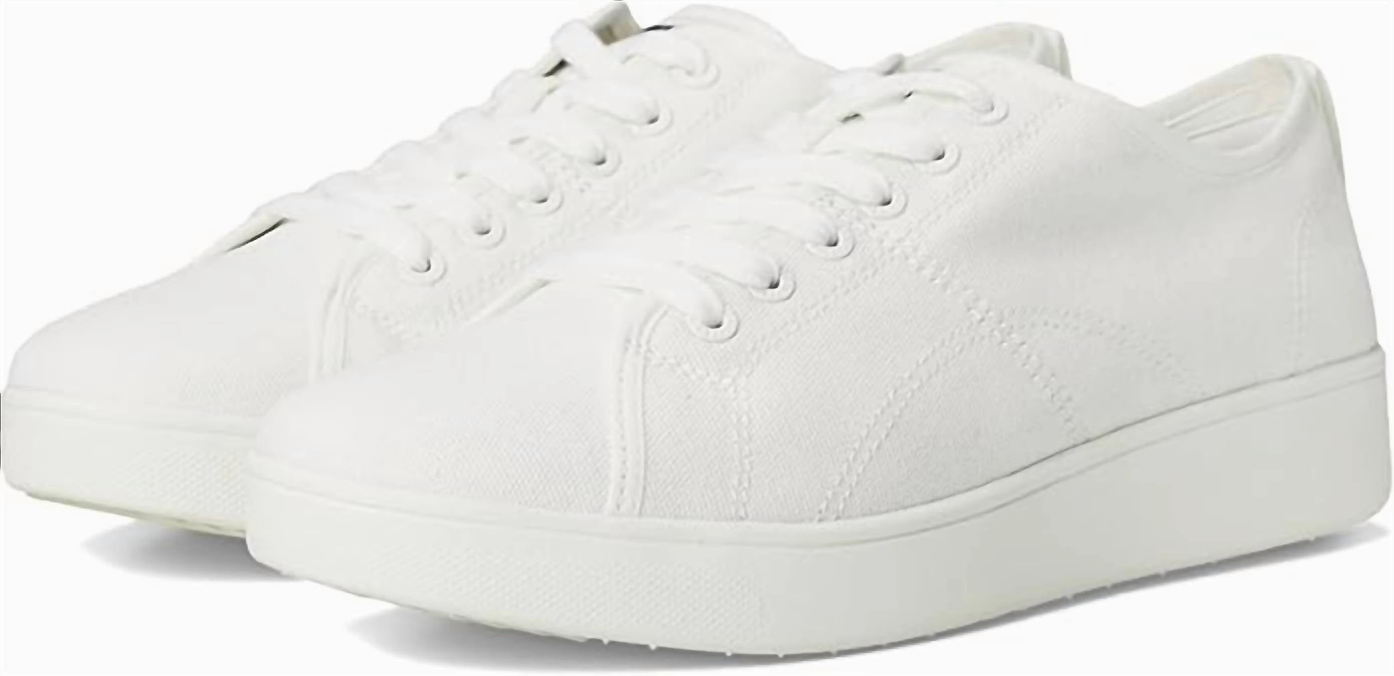 Women's Rally Canvas Sneaker In Urban White Micro Perforated Vamp