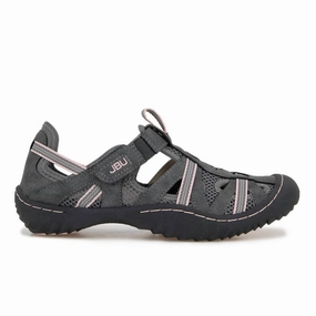 Sleek Form Women's Regional Water Ready Shoes In Charcoal/petal